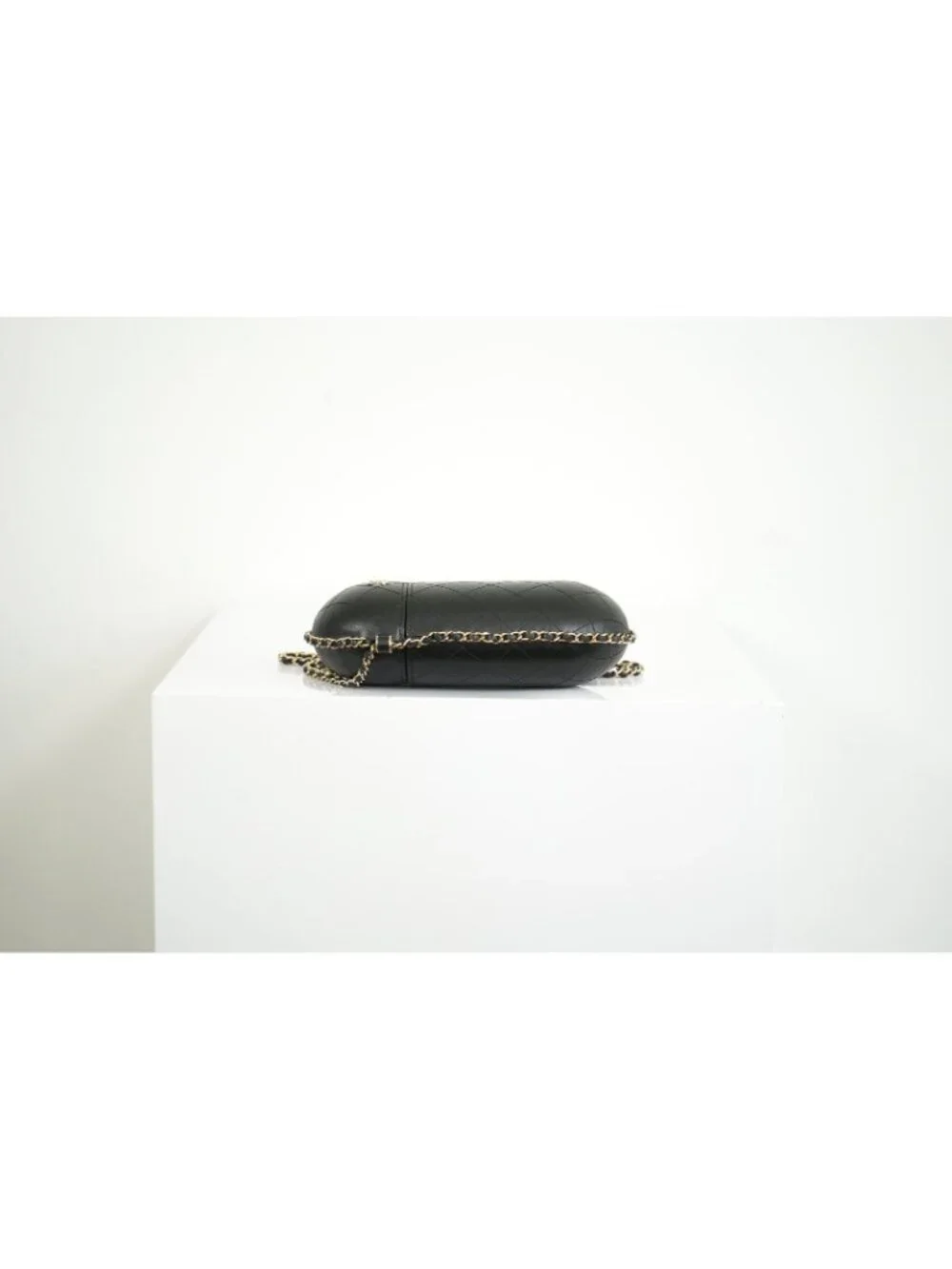 Chanel Quilted Chain Around Phone Holder W/Dust Bag